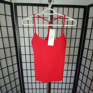 CRZ YOGA NWT Women's Y-Back Padded Racerback Sports Bra Yoga Size XL(14)